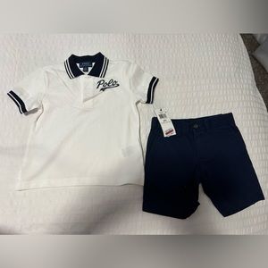 Polo  boys 2T matching set